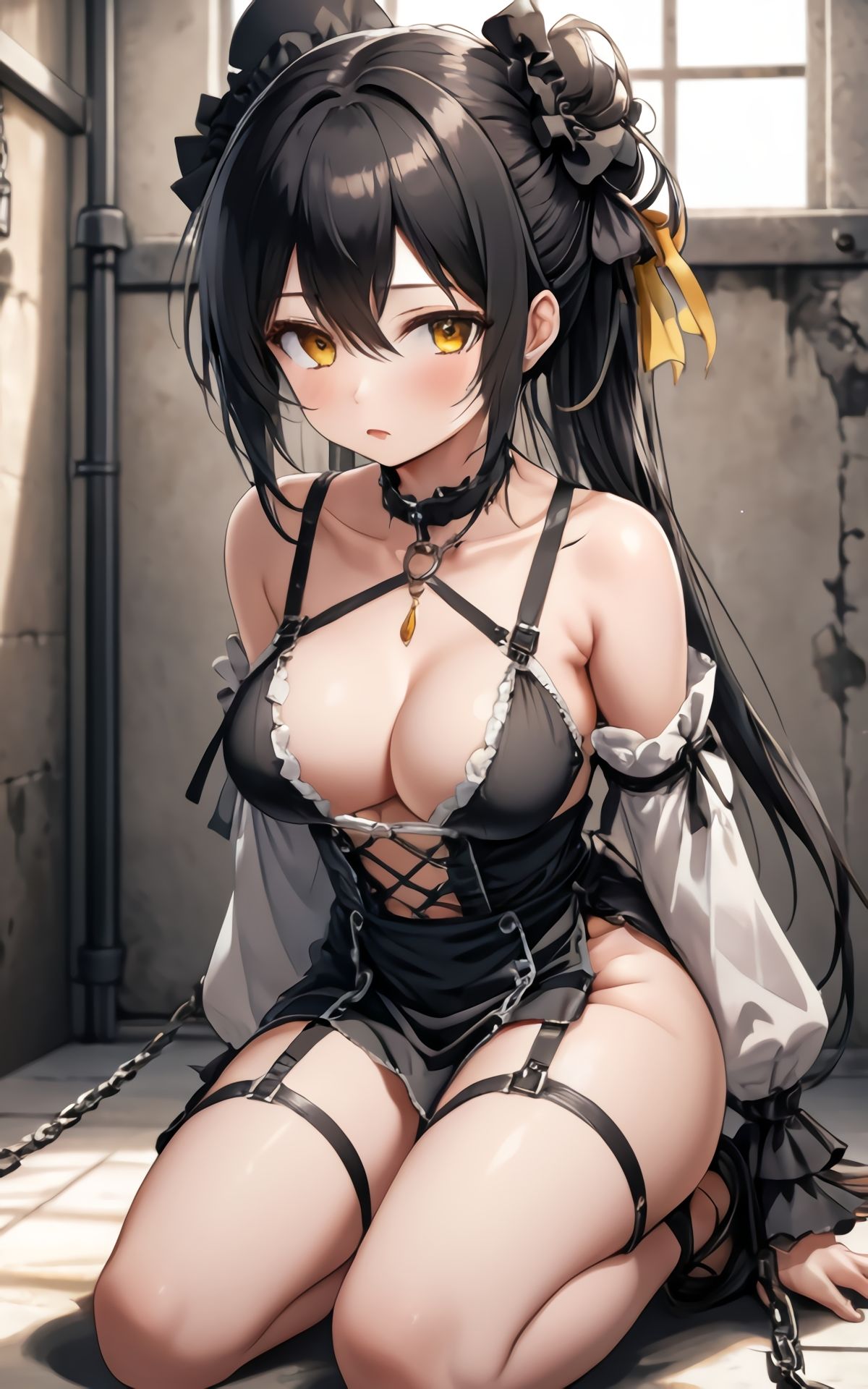 捕まった女の子たち サンプル3ページ目