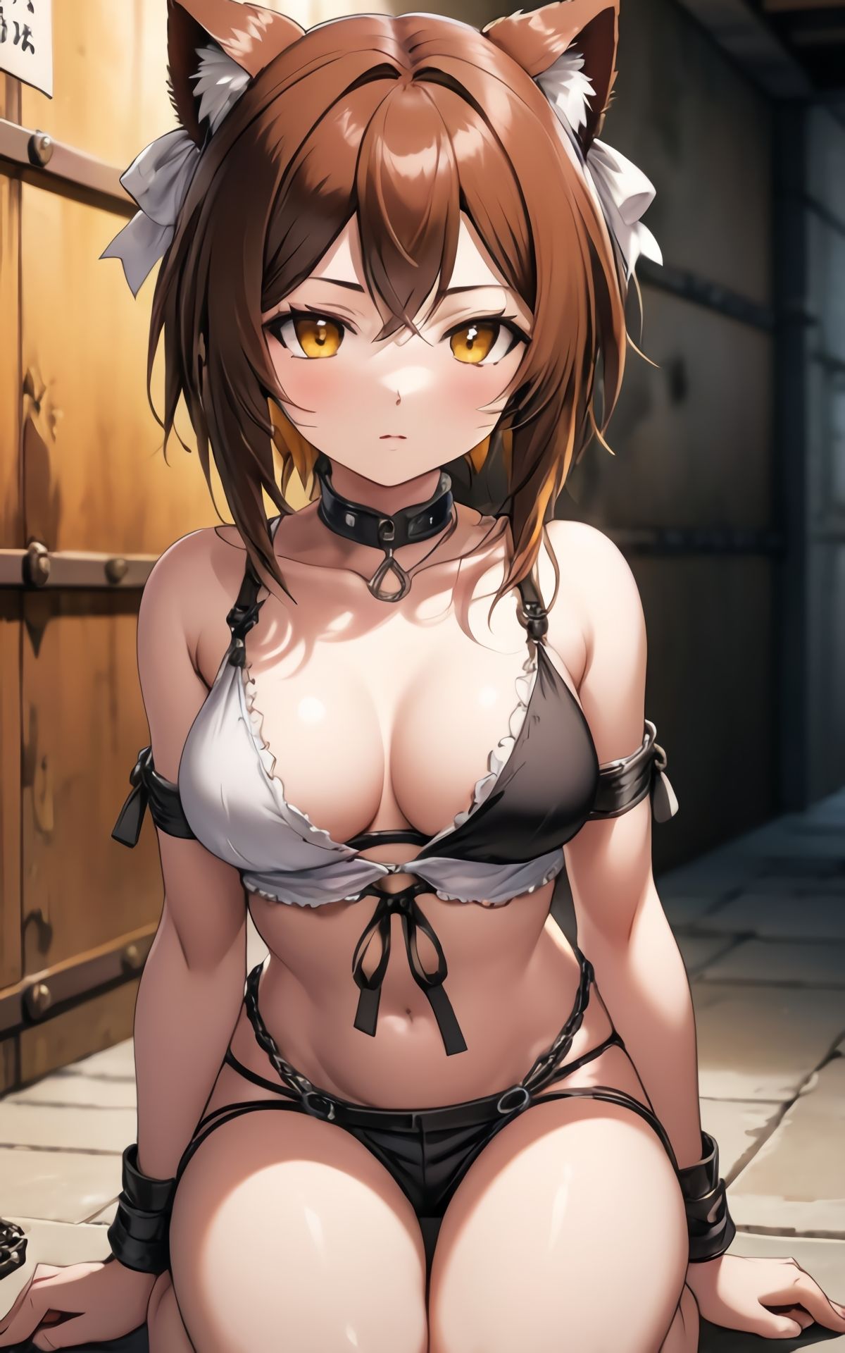 捕まった女の子たち サンプル7ページ目