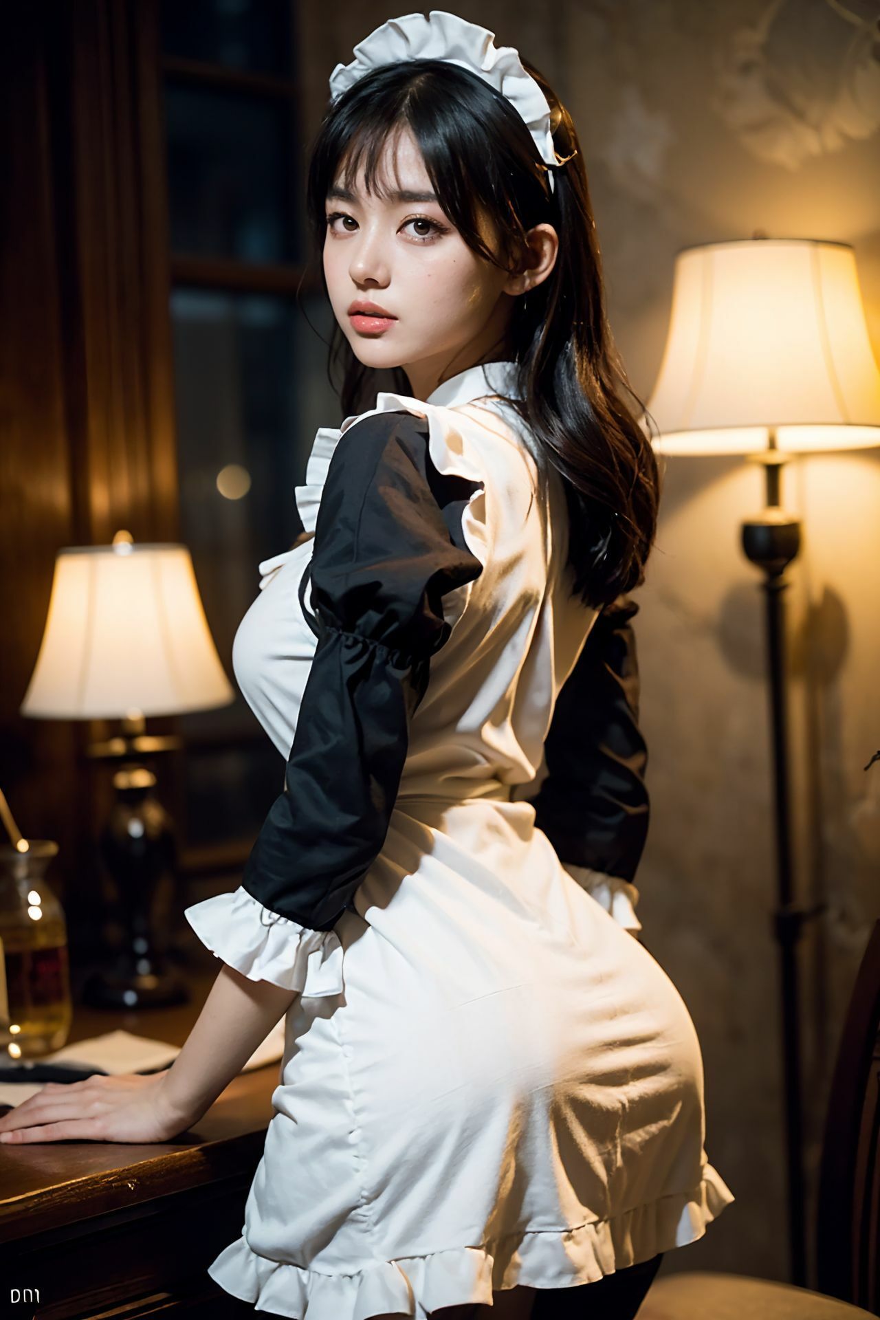 メイドコスプレえっち サンプル5ページ目
