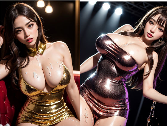 【白濁祭り】巨乳ボディコンホステスに超絶射精 サンプル6ページ目