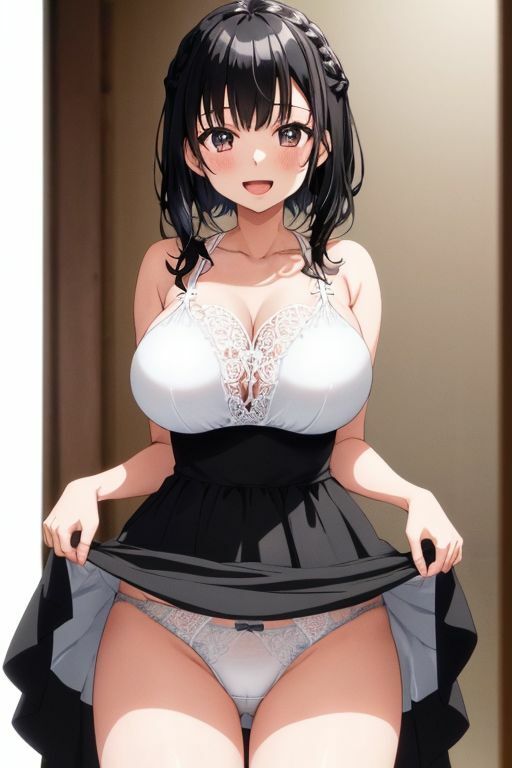 黒髪女子の下着 サンプル6ページ目