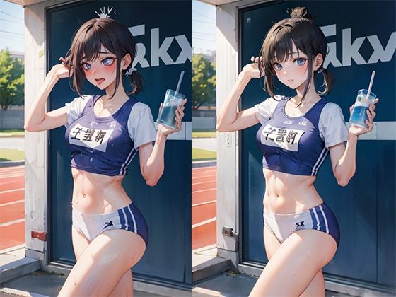 アヘ顔陸上部その1 サンプル7ページ目