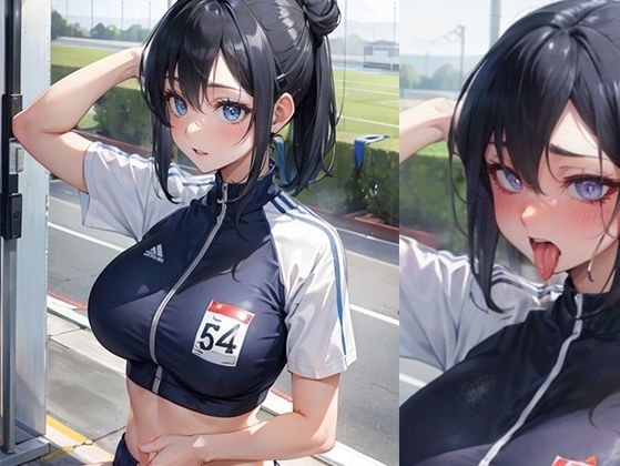 アヘ顔陸上部その1 サンプル8ページ目