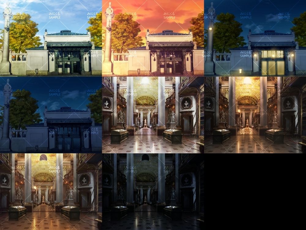 みにくる背景CG素材集『ヨーロッパ風編』part02-秋- サンプル5ページ目