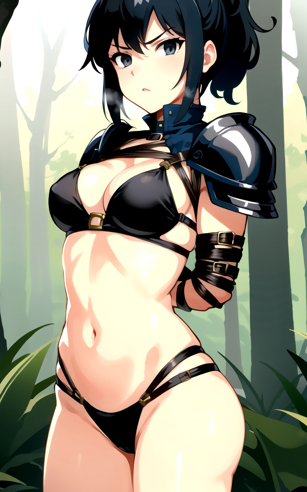 気高い女戦士の敗北 サンプル3ページ目