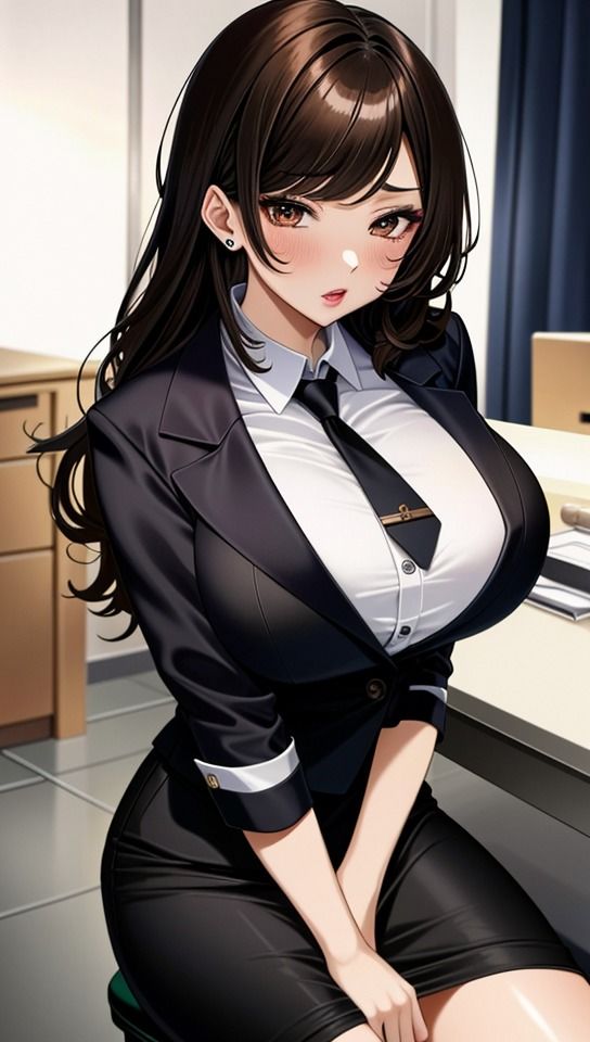 おとなりさんは爆乳のお姉さん サンプル2ページ目