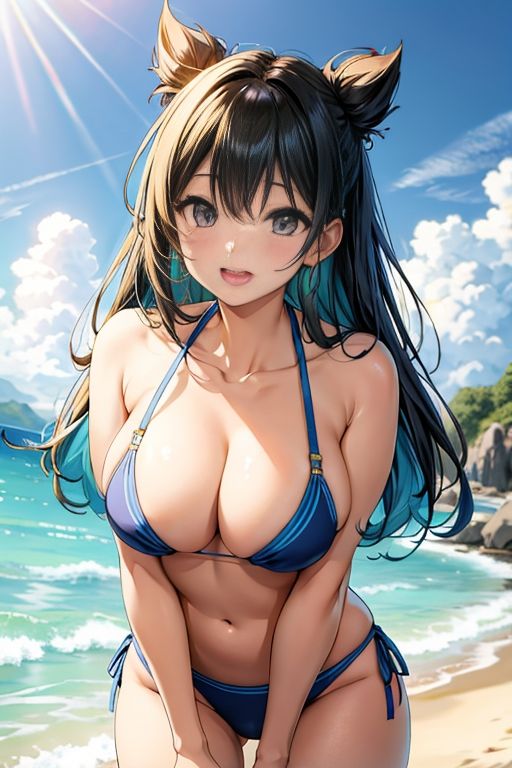 積極的なムチムチ水着女子との秘密の思い出 サンプル5ページ目