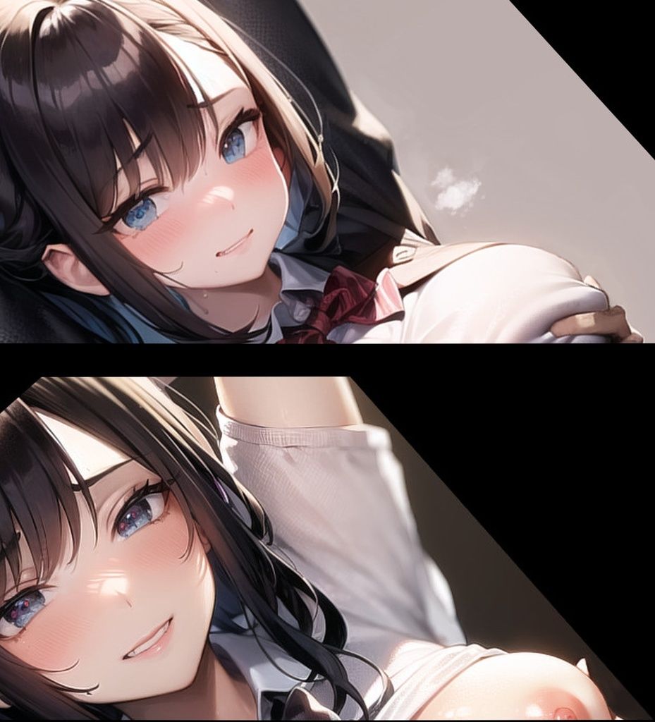 【第一弾】背後から胸揉み（等） イラスト集vol.1〜5セット サンプル1ページ目
