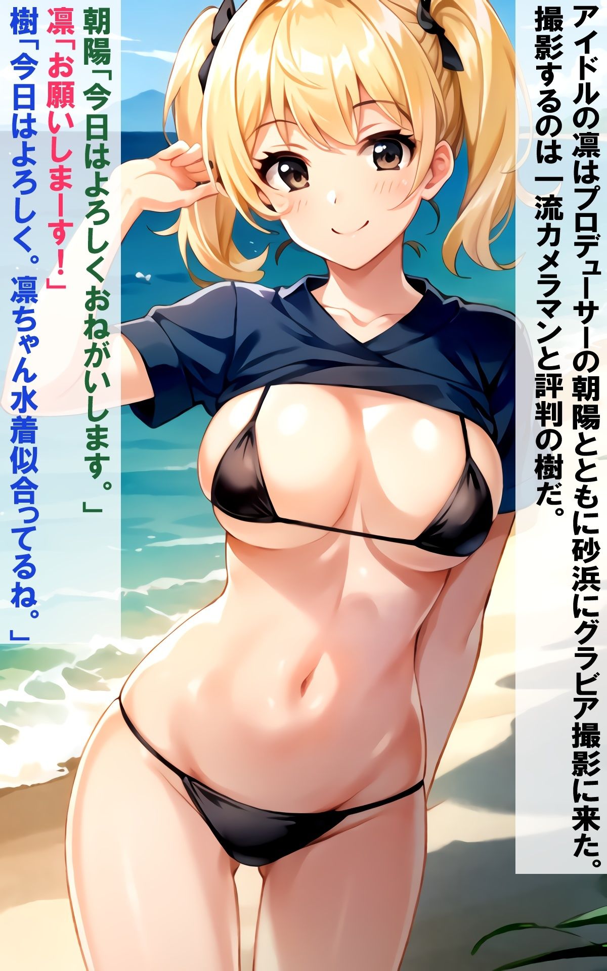 プロデューサーの知らないところで犯●れていたアイドル サンプル1ページ目