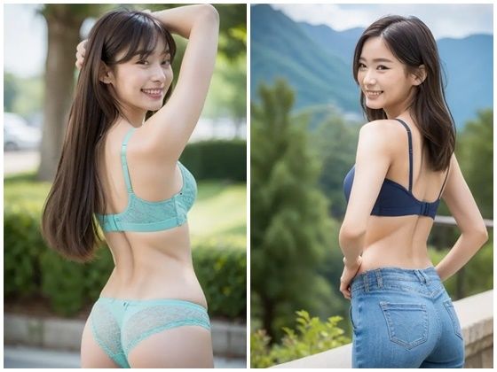 AI写真集グラビア12美人の下着姿300P美のデジタルエクスプロレーション:ディープな冒険 サンプル5ページ目