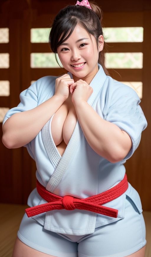AI美女むちむち格闘家 japanese日本人 柔道家 拳法 レスリング 空手 相撲 レスラー ボクシング ムエタイ ぽっちゃり ちょいぽちゃ おデブ 美人 美少女 えろかわ 誘惑 大人 ベッド グラビア写真集 アイドル 可愛い 激カワ 巨乳 並乳 むちむち コスプレ アスリート 陸上競技 AI生成 サンプル4ページ目