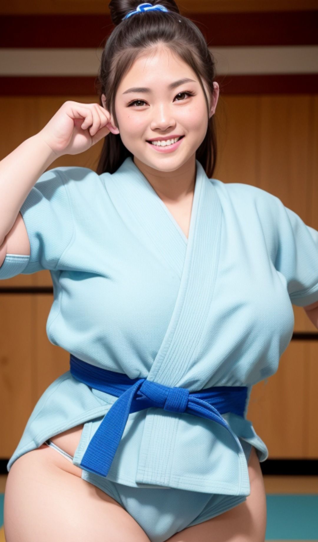 AI美女むちむち格闘家 japanese日本人 柔道家 拳法 レスリング 空手 相撲 レスラー ボクシング ムエタイ ぽっちゃり ちょいぽちゃ おデブ 美人 美少女 えろかわ 誘惑 大人 ベッド グラビア写真集 アイドル 可愛い 激カワ 巨乳 並乳 むちむち コスプレ アスリート 陸上競技 AI生成 サンプル5ページ目