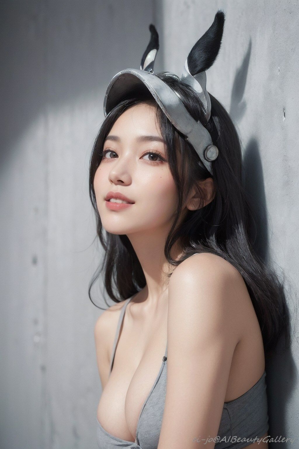 AI美麗ケモミミヌードポートレート集 サンプル2ページ目
