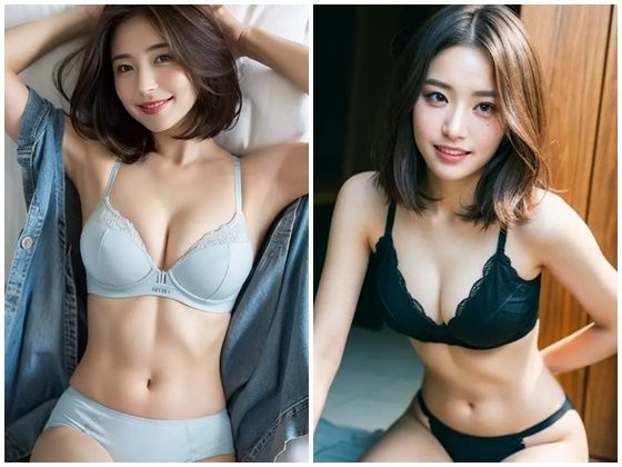 AI写真集グラビア15美人の下着姿300Pデジタルなる官能詩:AIが奏でる誘惑のメロディ サンプル2ページ目