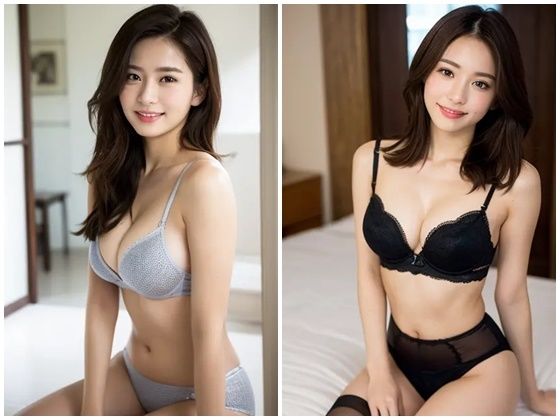 AI写真集グラビア16美人の下着姿300P:愛と美のデジタルシンフォニー サンプル2ページ目