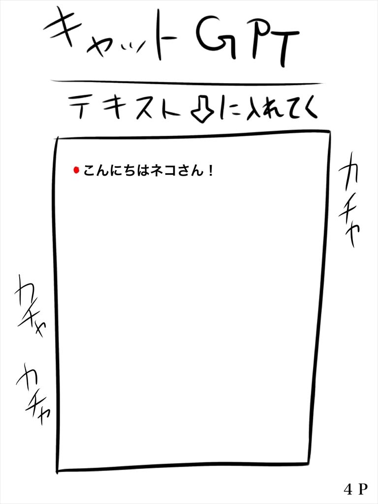キャットGPT サンプル5ページ目