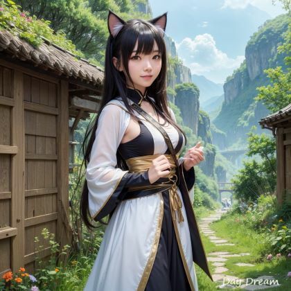 猫耳ファンタジー サンプル1ページ目