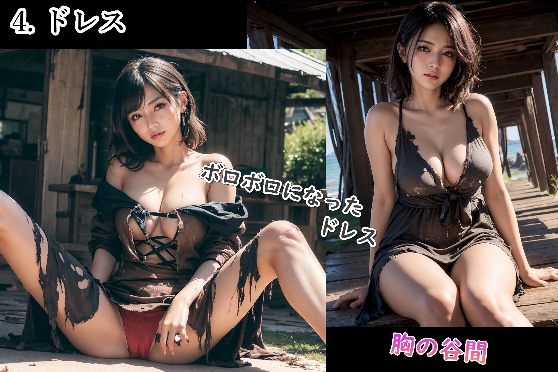 漂流した先は美女だらけの島でした サンプル5ページ目