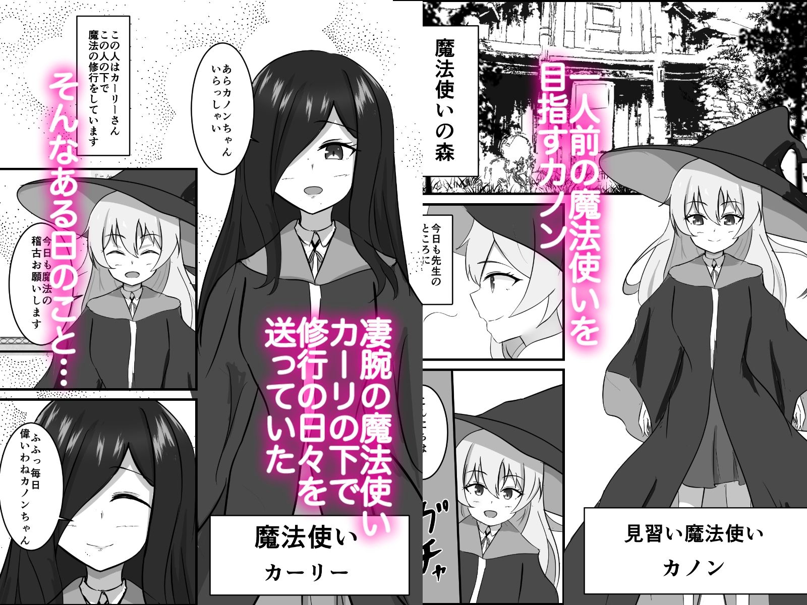 淫魔による百合暴力連続絶頂で堕ちる〜慕っていた人がサキュバスでした〜 サンプル1ページ目