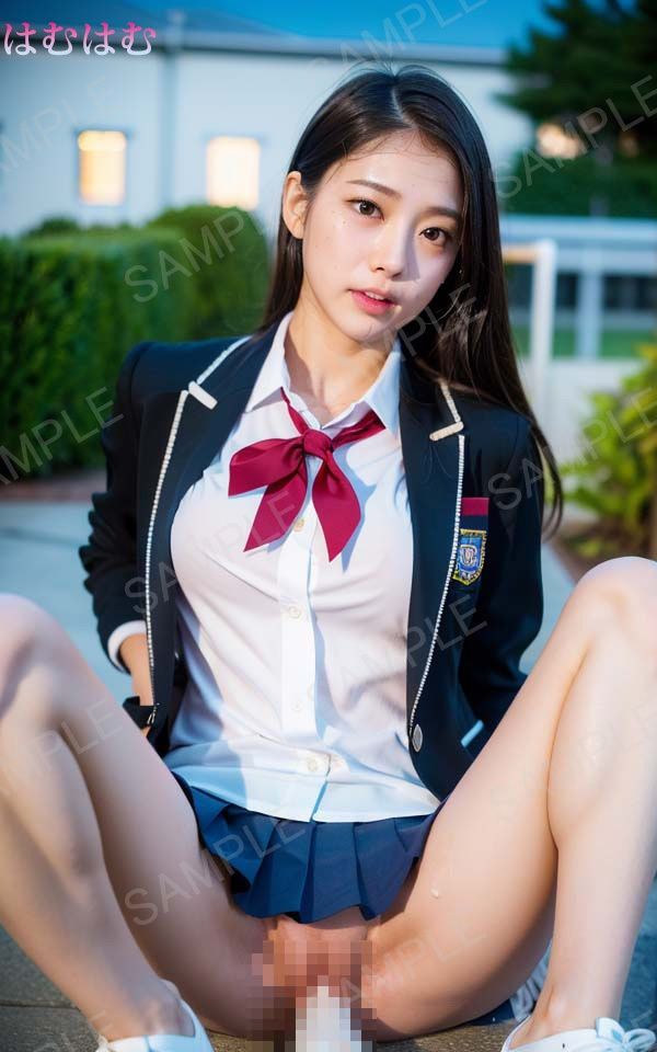 【特別価格】野外でくぱぁvo.2〜清楚系J◯は実は…パパ活女◯校生と青姦〜 サンプル1ページ目