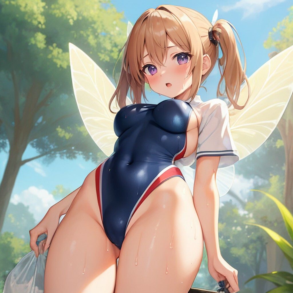 競泳水着風妖精さん サンプル3ページ目