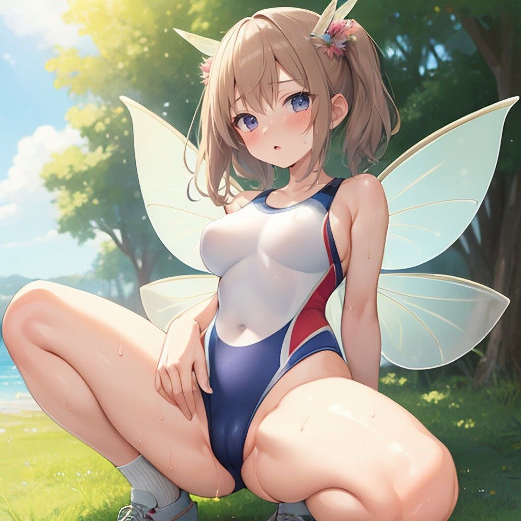 競泳水着風妖精さん サンプル5ページ目