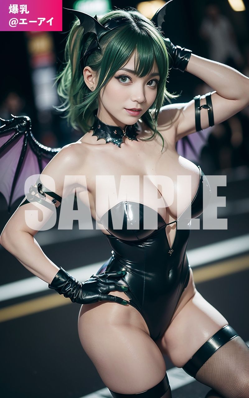 ハロウィンコスプレ（サキュバス・キョンシー・セクシーナース）@Ai同人誌vol.020 サンプル1ページ目
