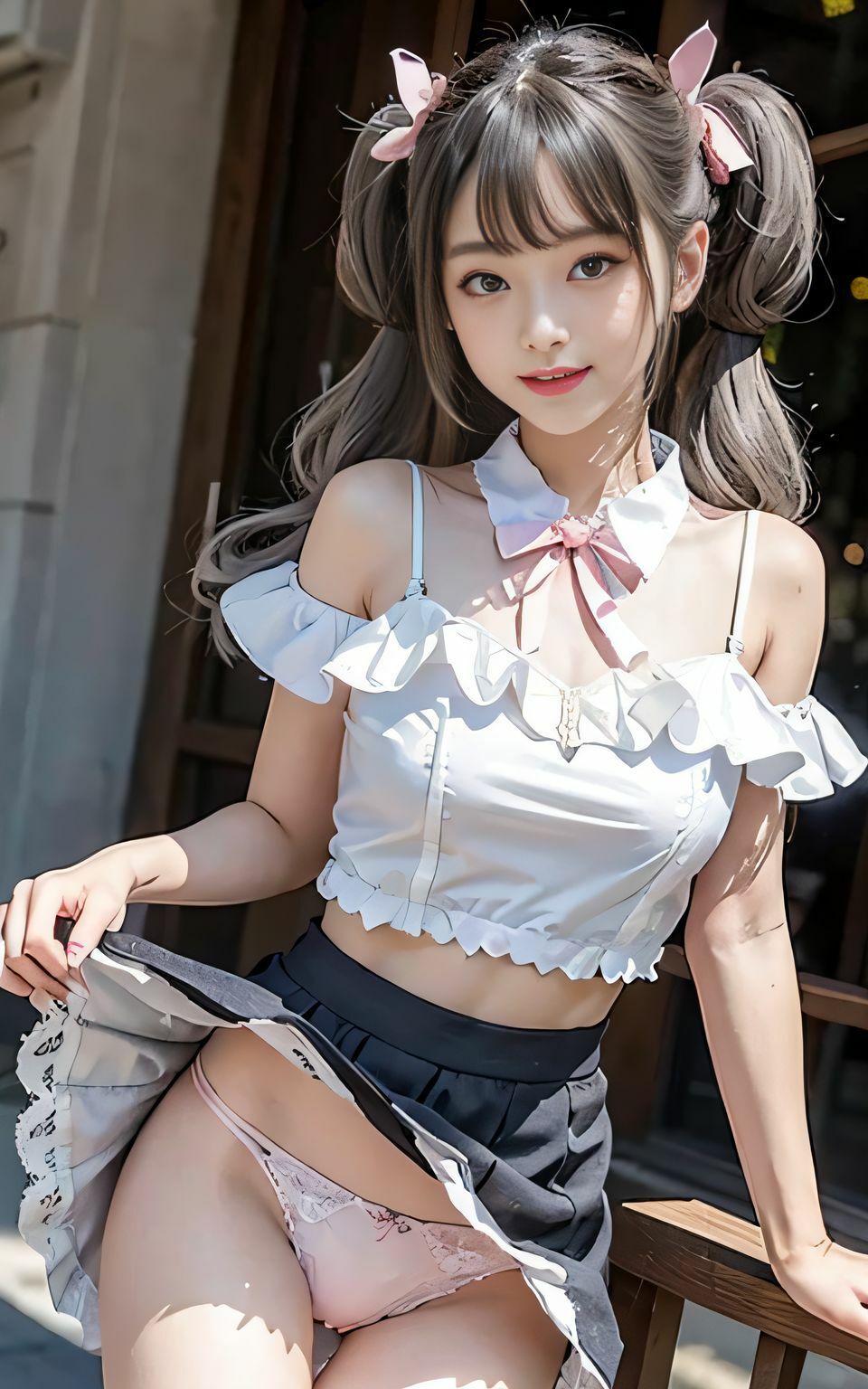 たくし上げシリーズvol.06地雷系女子編 サンプル1ページ目