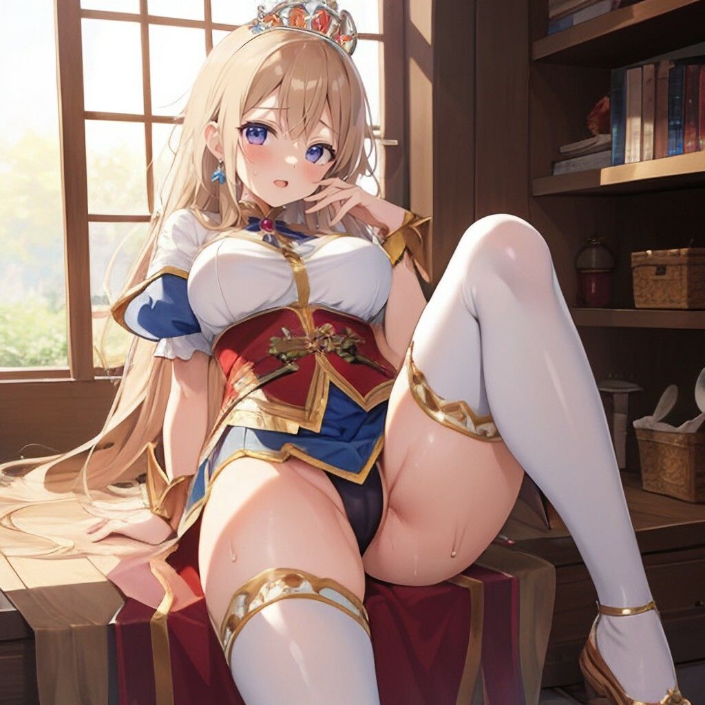 ファンタジー風プリンセスさん サンプル1ページ目