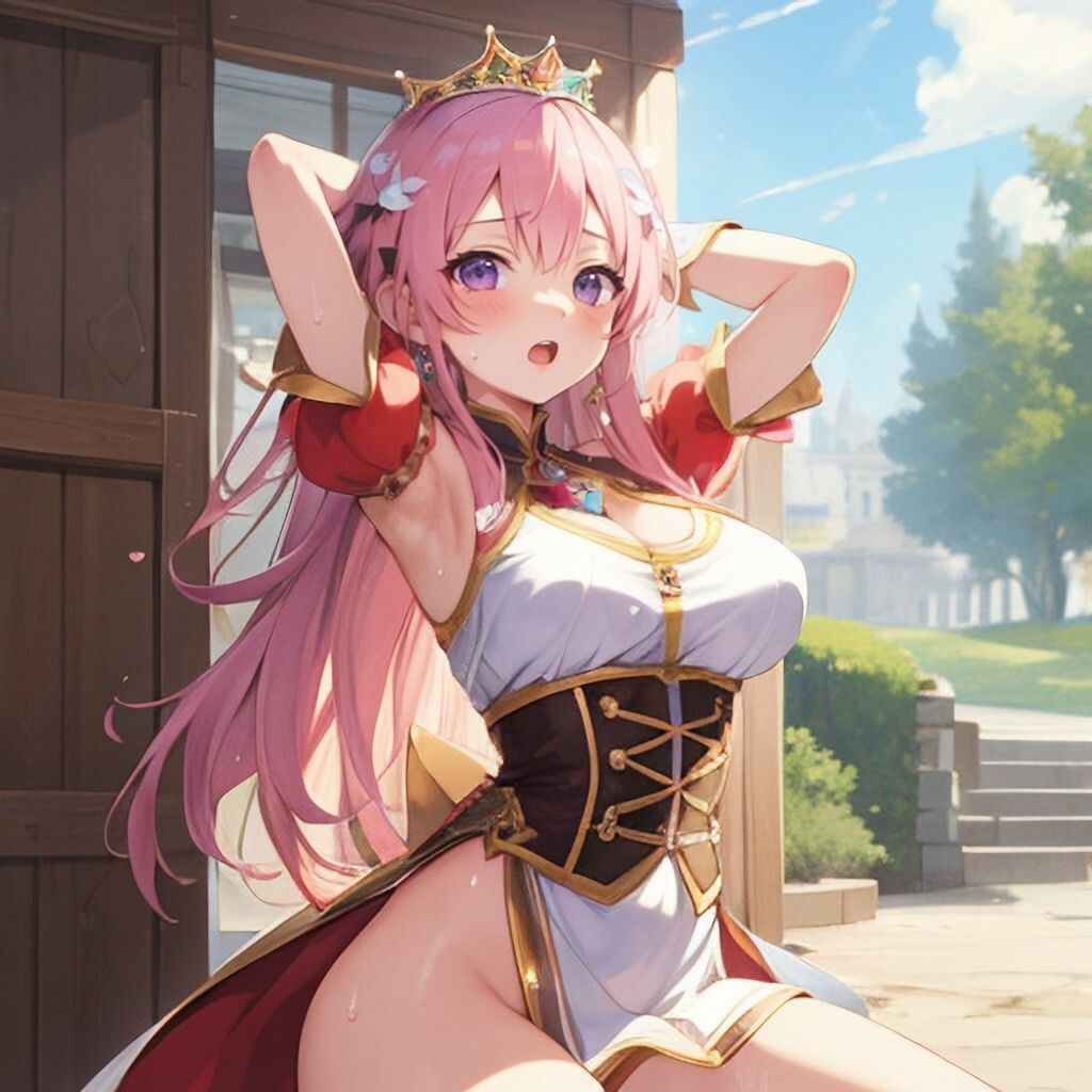 ファンタジー風プリンセスさん サンプル3ページ目