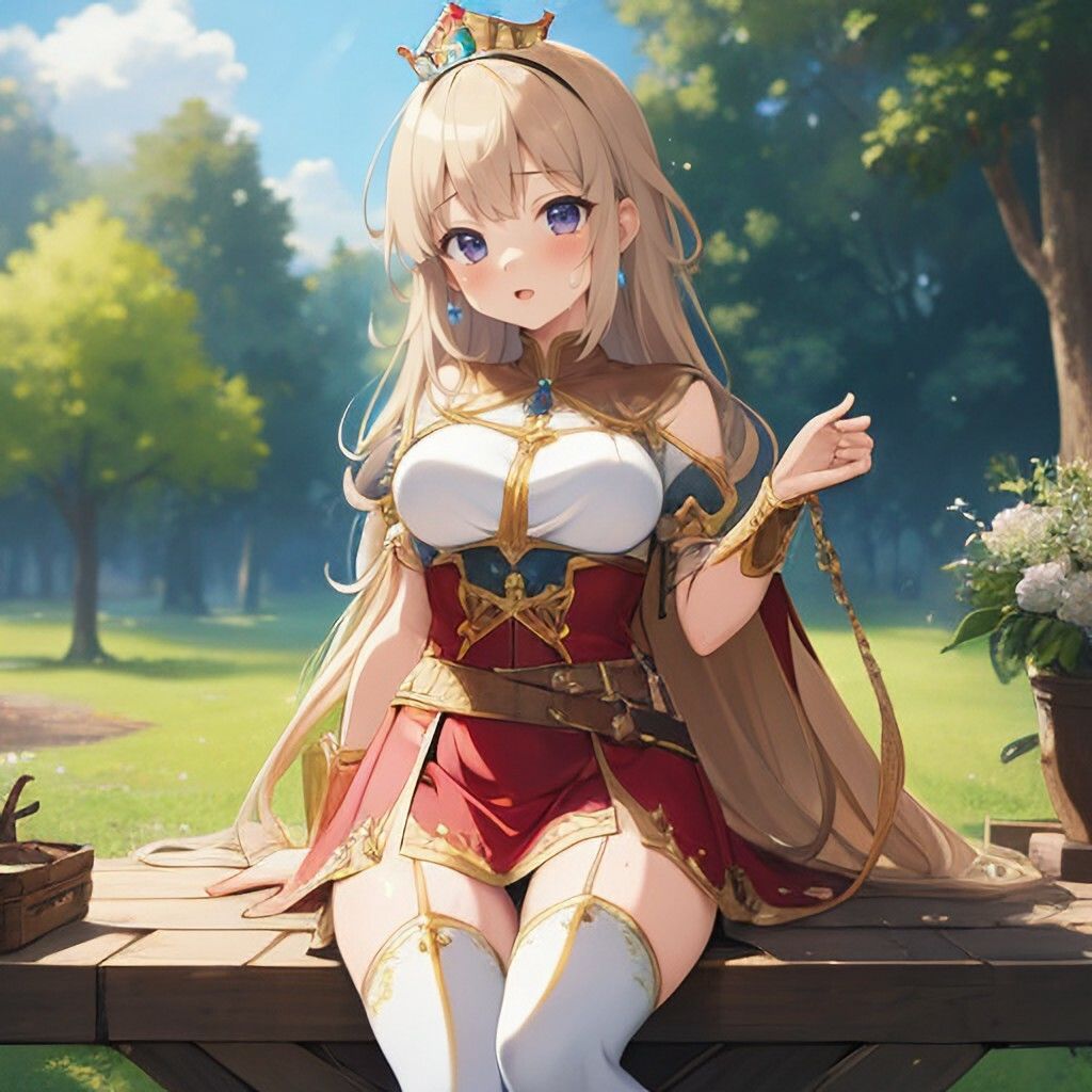ファンタジー風プリンセスさん サンプル4ページ目