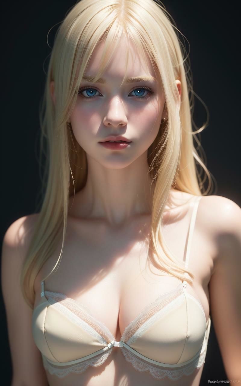 AI美女写真集Vol.63:パーフェクトブロンドビューティー サンプル3ページ目