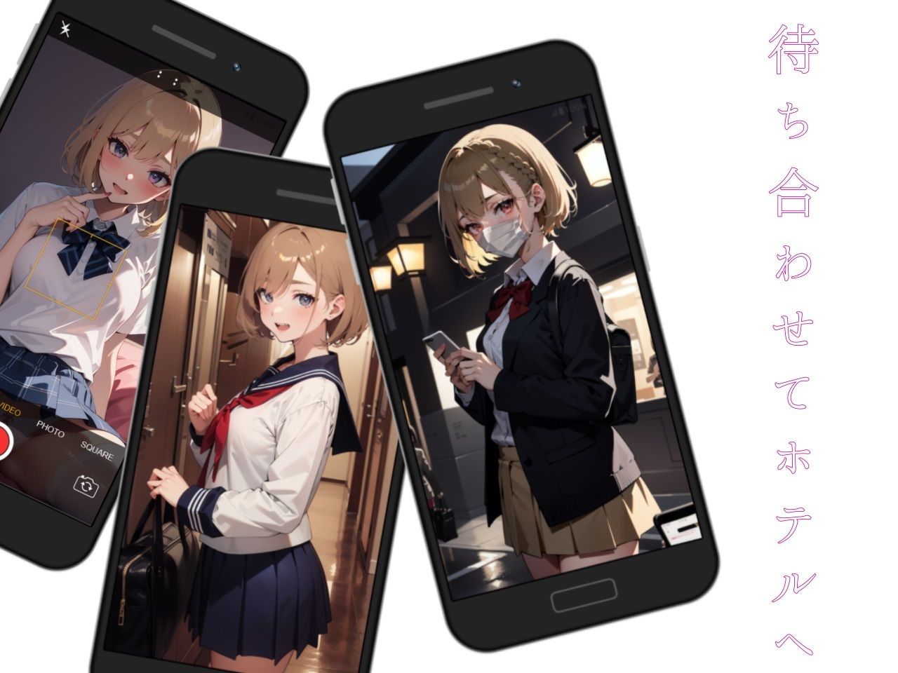 制服少女の裏バイト サンプル2ページ目