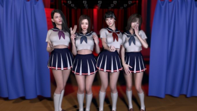 このち〇ぽたまんな〜いSEXカルト女子学園の学園祭で遊んでたら気に入られてJKたちの玩具にされた僕。【差分】 サンプル1ページ目