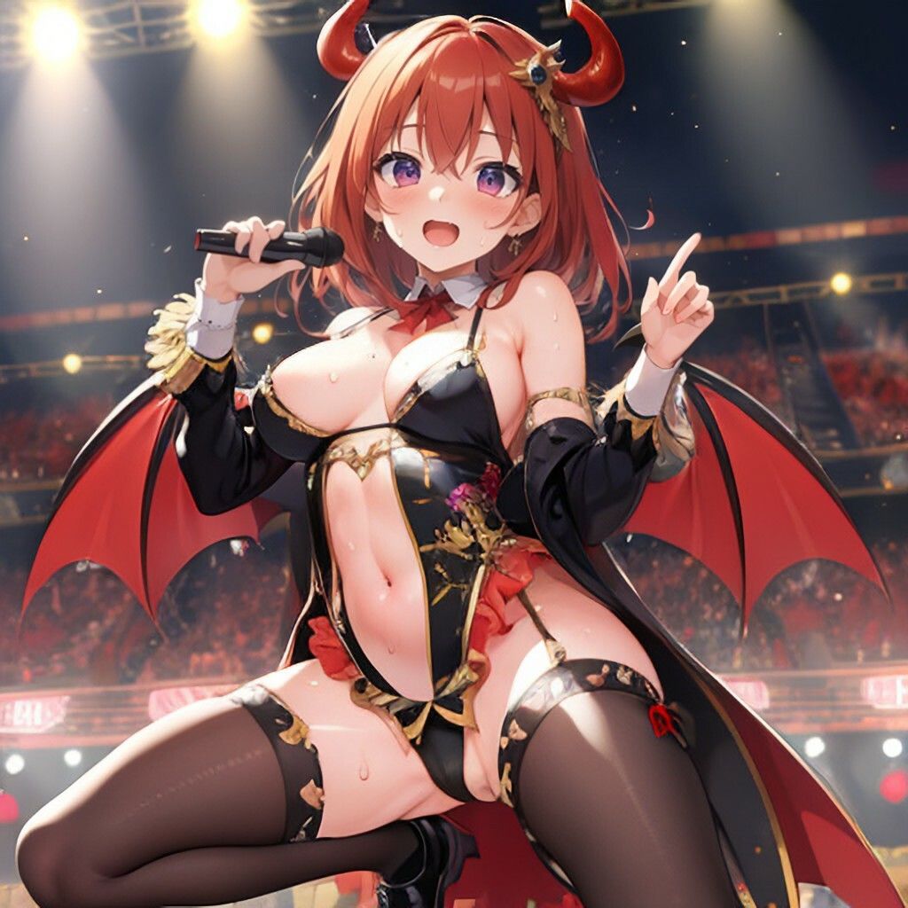 アイドル風小悪魔さん サンプル1ページ目