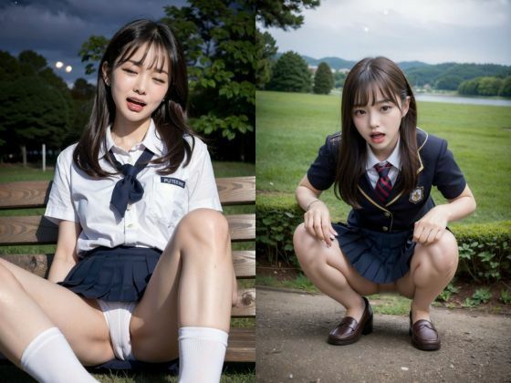 野外で女子校生に遠隔ロータープレイ サンプル4ページ目