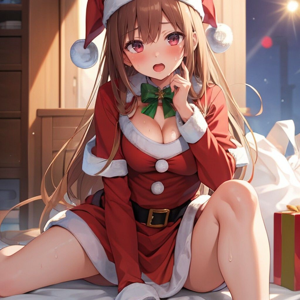 サンタ風美少女さん サンプル1ページ目