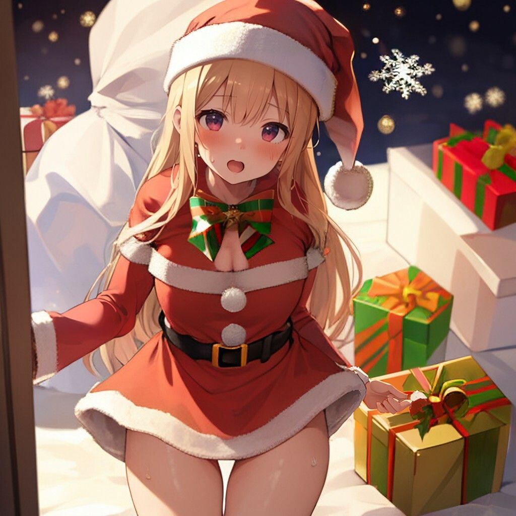 サンタ風美少女さん サンプル2ページ目