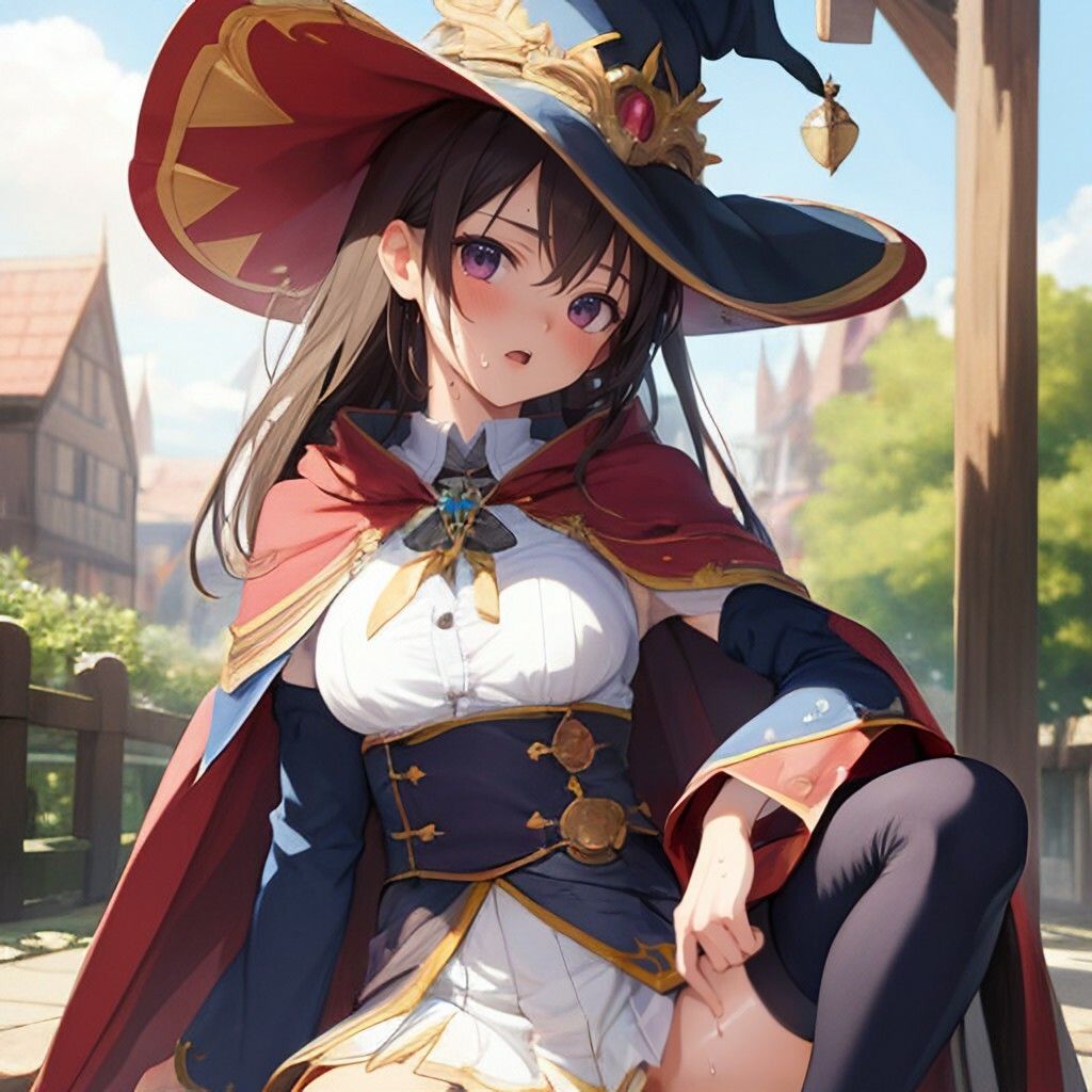 ファンタジー風魔法使いさん サンプル4ページ目