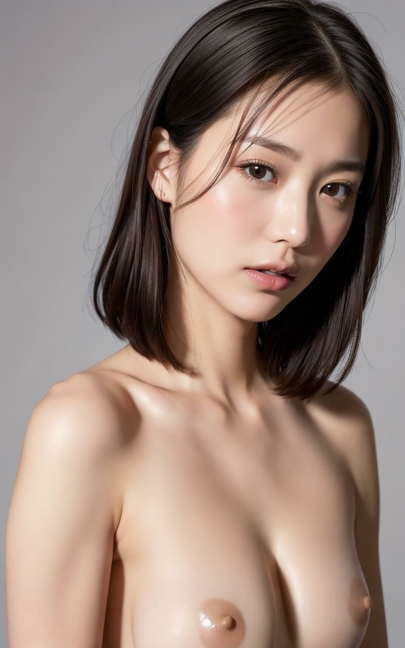 AI美女写真集Vol.68:隣に居そうな裸美女 サンプル4ページ目