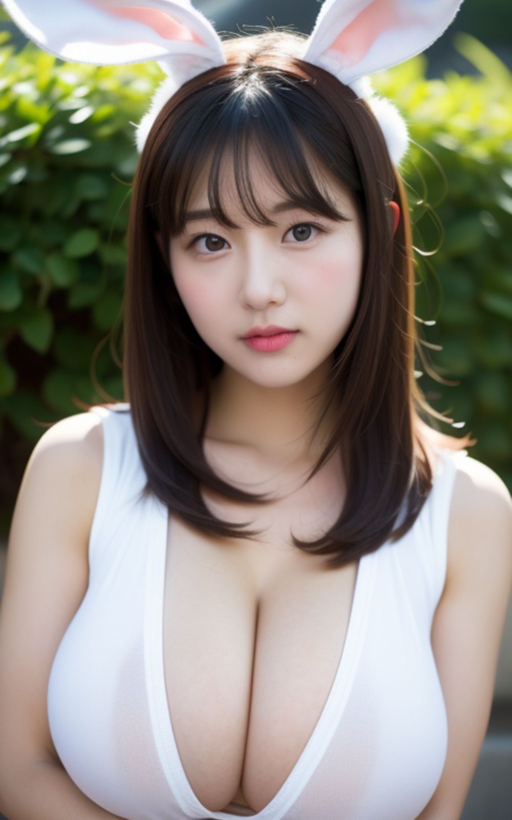 巨乳バニーガール美女【AIグラドル編集部vol.121】 サンプル2ページ目