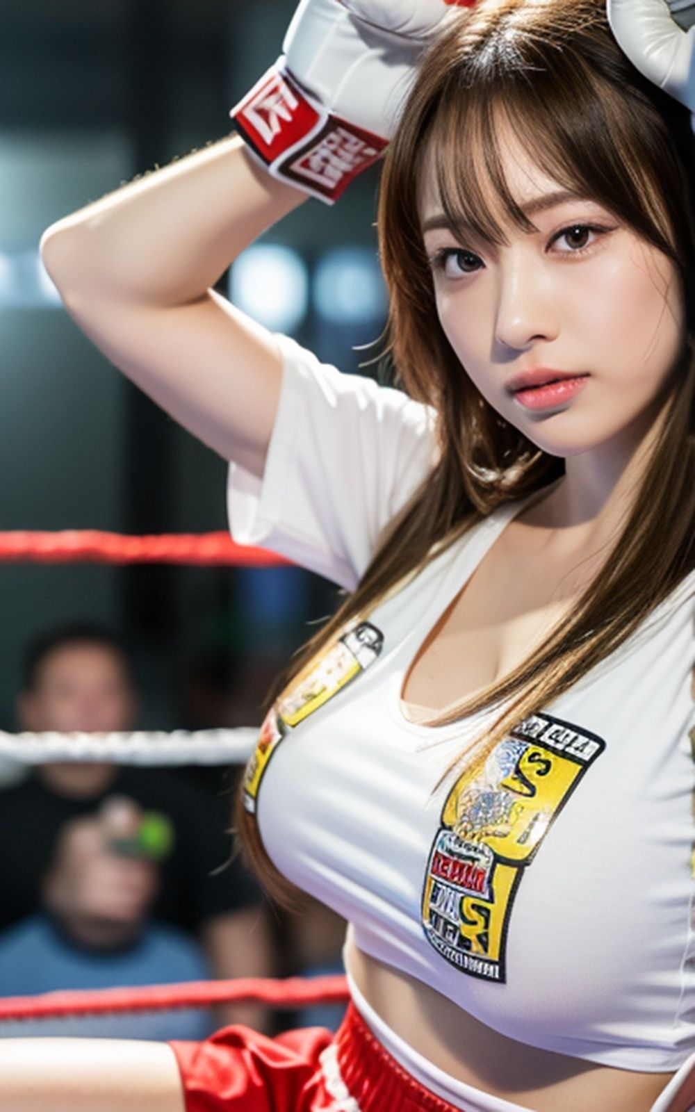 格闘美女【AIグラドル編集部vol.127】 サンプル3ページ目