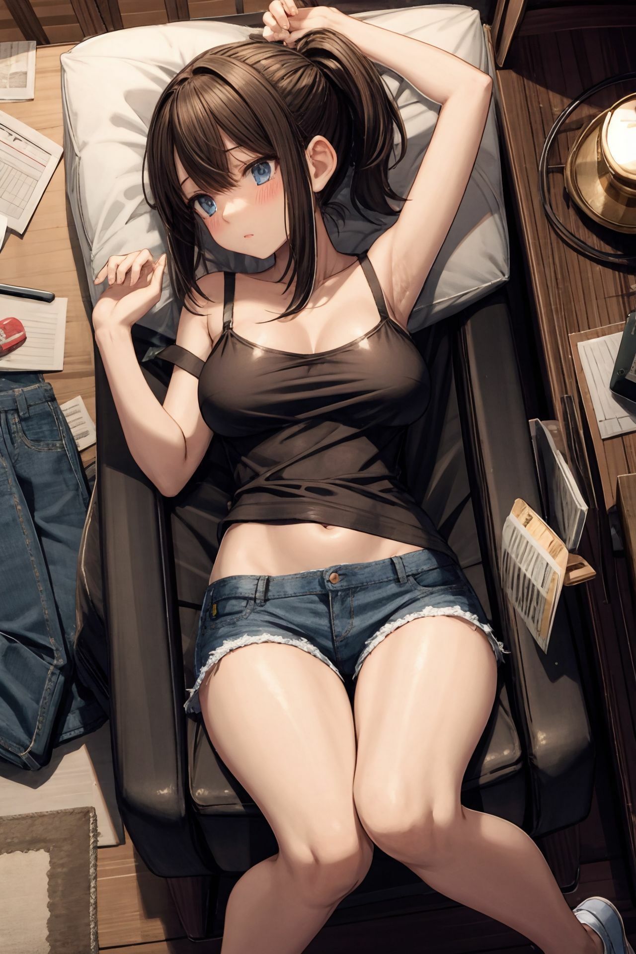 巨乳のお姉さん サンプル1ページ目
