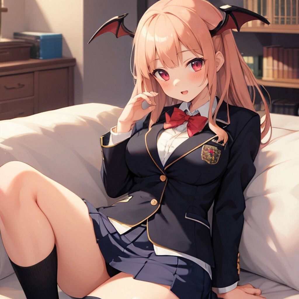ブレザー風サキュバスさん サンプル5ページ目