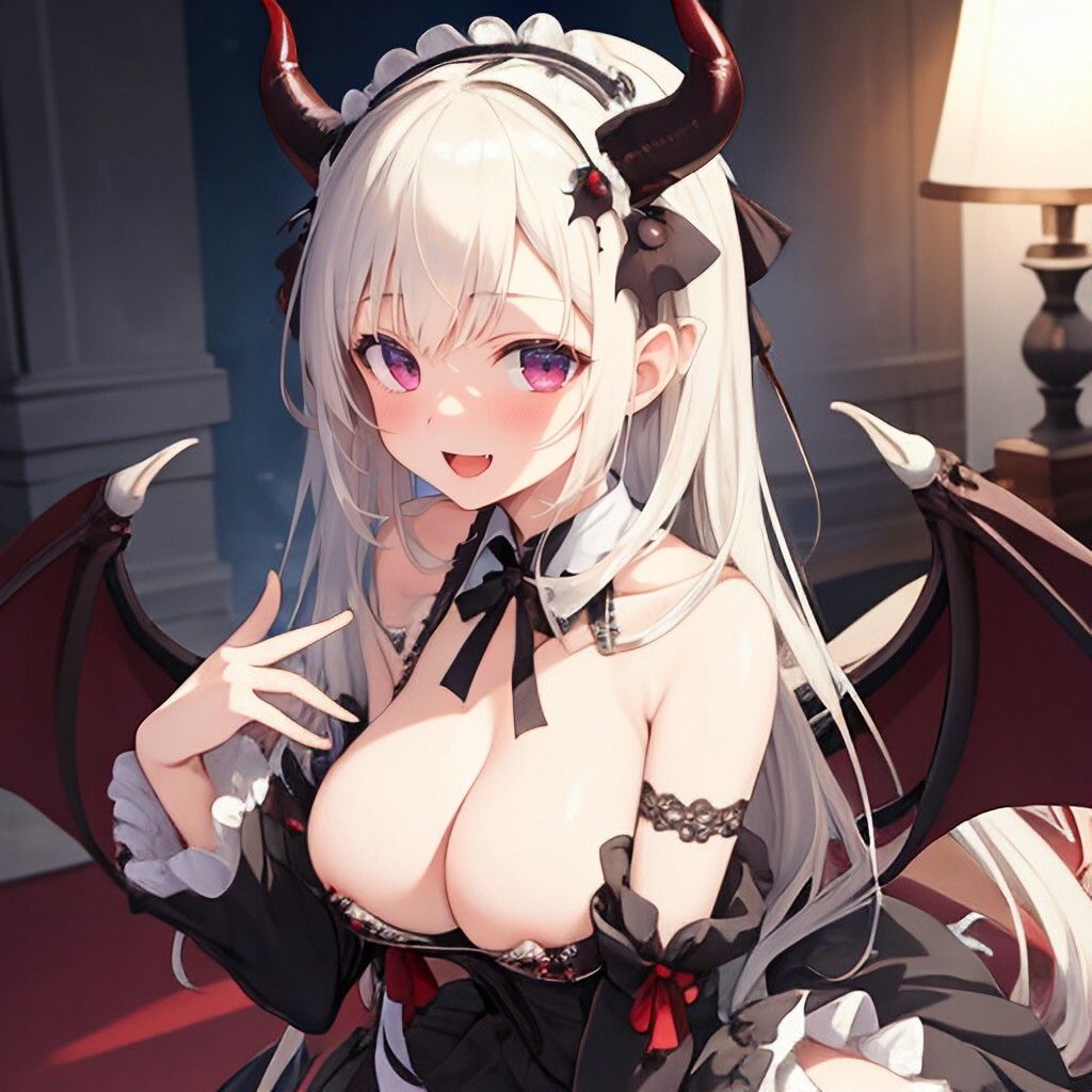 ゴスロリ風悪魔っ娘さん サンプル4ページ目