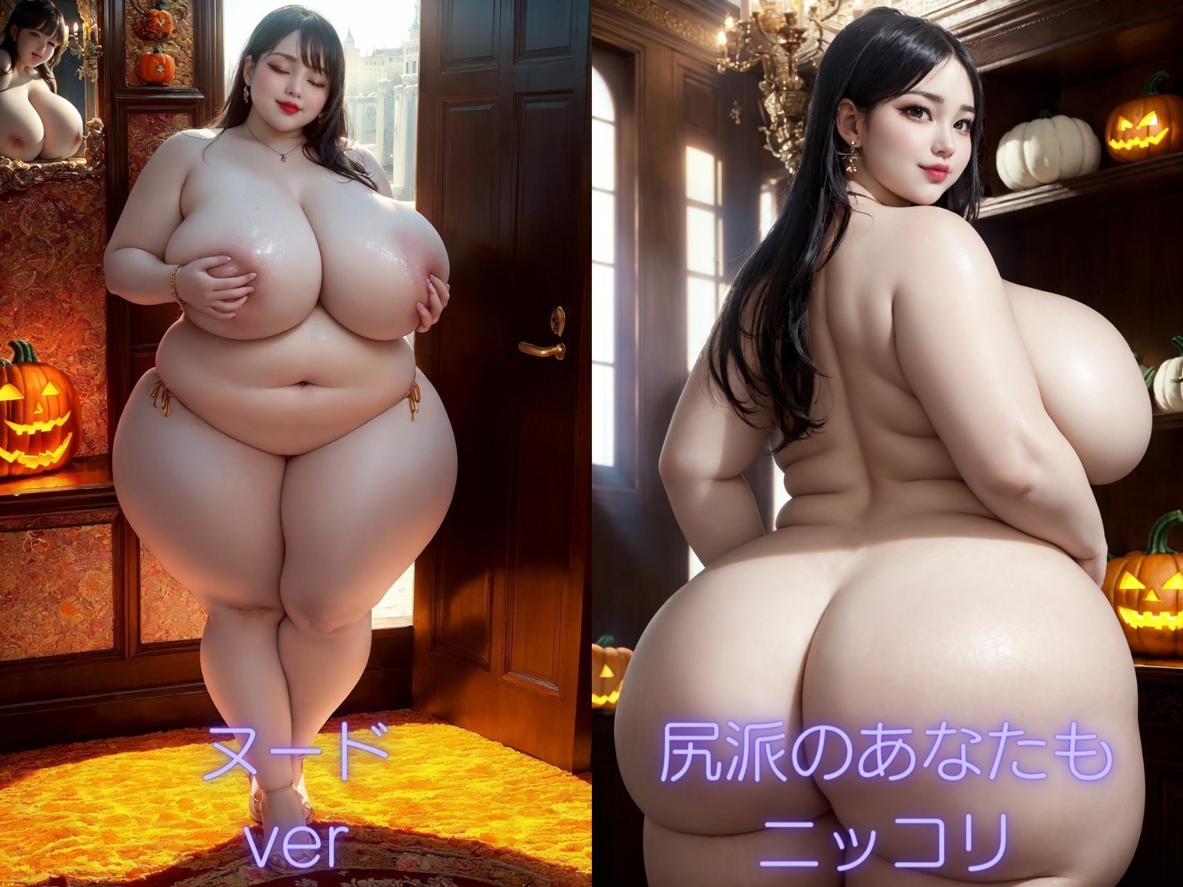 CURVY HALLOWEEN サンプル2ページ目
