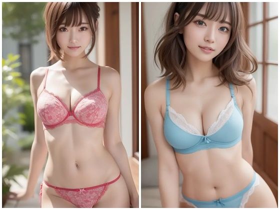AI写真集グラビア23美人の下着姿300P美のデジタルマエストロ:グラビアの究極のアートフルネス サンプル2ページ目