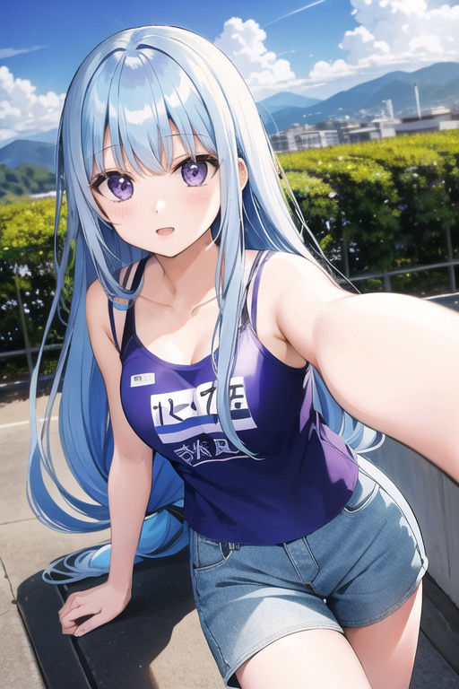 虹かけ誌 全国制服美少女グランプリ イーストエリアファイナル イラスト集 サンプル2ページ目
