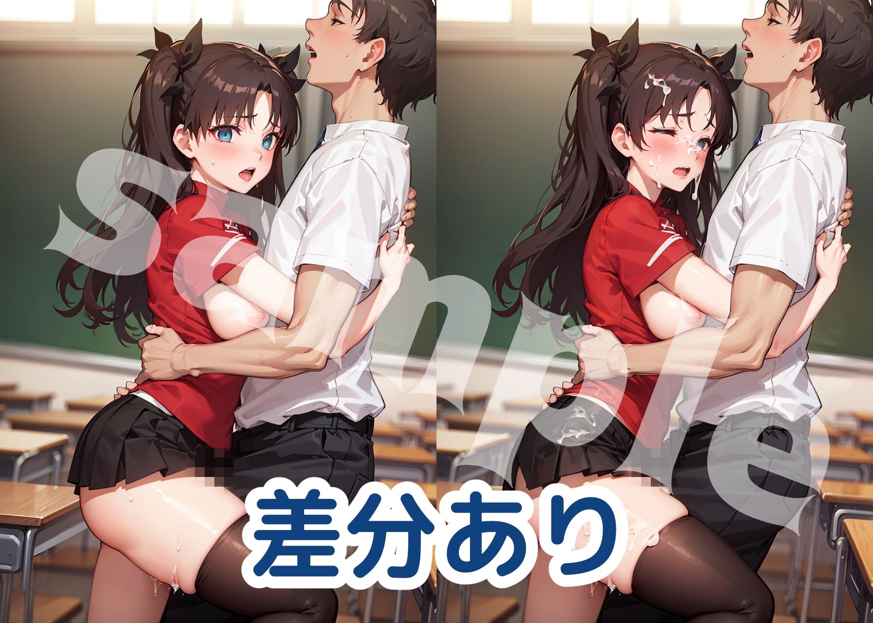 遠○凛と秘密の特訓（SEX有り） サンプル7ページ目