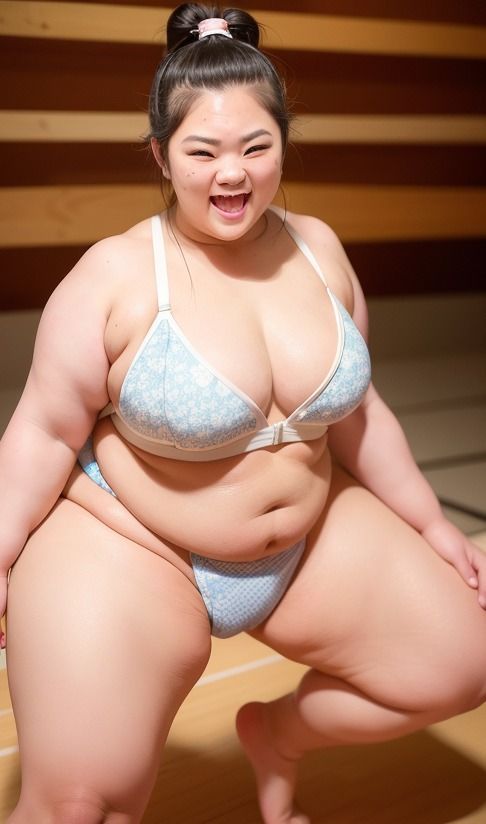 AI巨漢女どすこいMAX！！第2弾！！日本人 ぽっちゃり 戦士 レスラー 巨乳 デブ 超乳 ガチムチ 女力士 柔道 空手 格闘家 相撲 相撲取り 巨漢女 巨人 でかい big むちむち アスリート ごっつあんです サンプル6ページ目